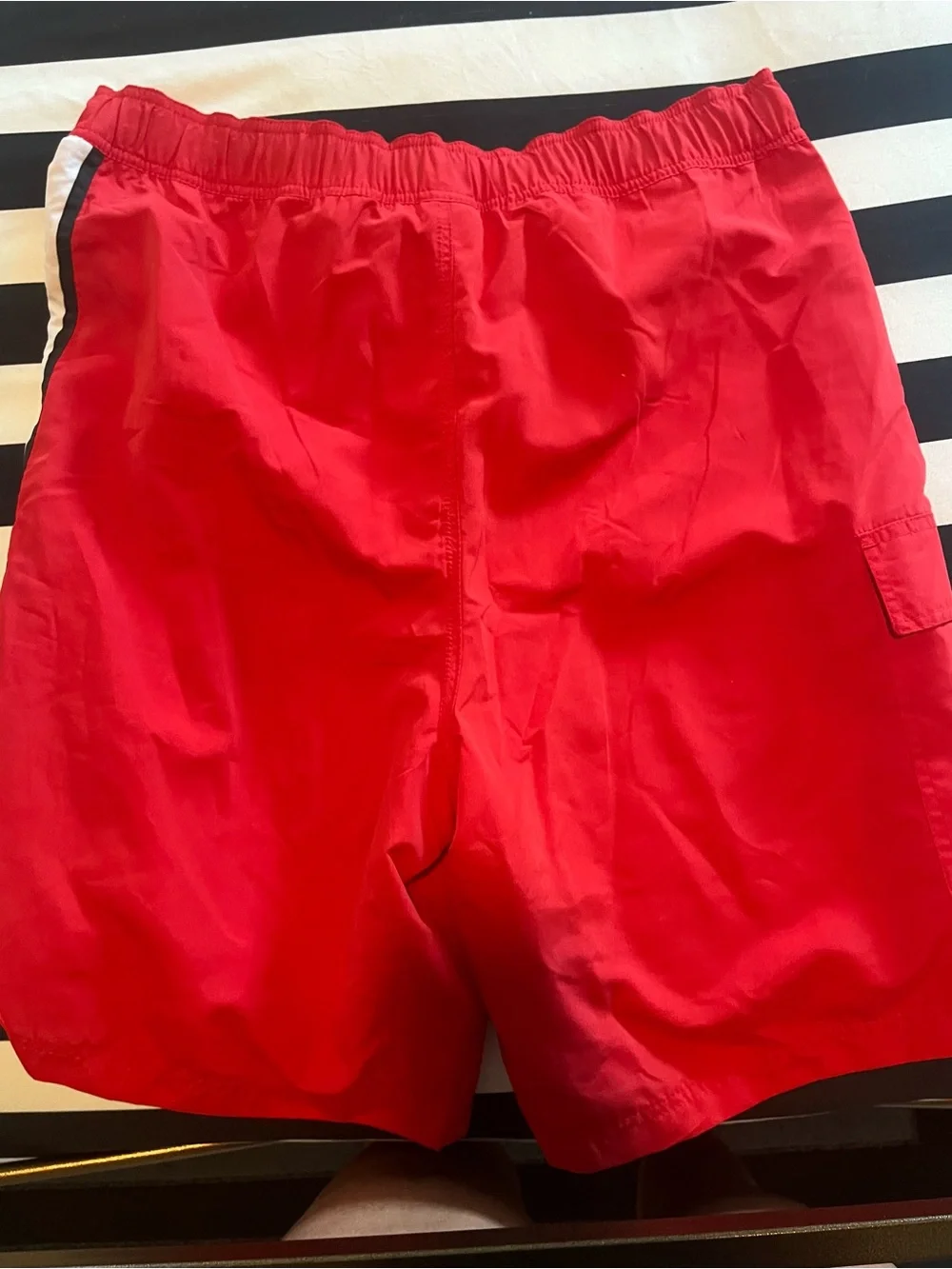 Varsity Red Ohio State Mesh-Lined Board Shorts